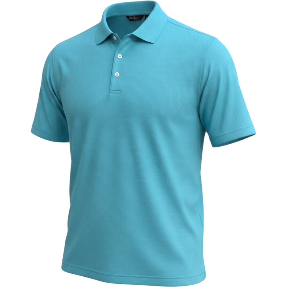 Walter Hagen Essentials Golf Polo T-Shirt Sz (XL) Men's Turquoise Lightweight